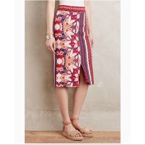 Anthropologie Maeve knit skirt size medium